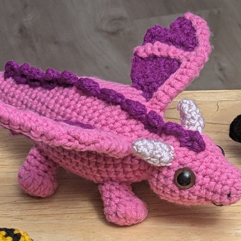 2026/06 Large pink dragon