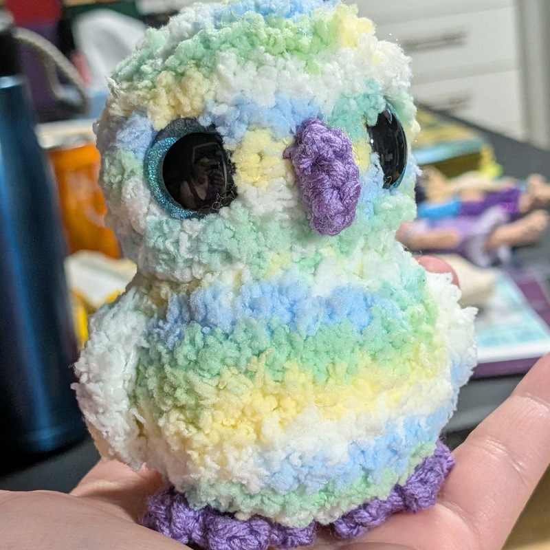 2026/07 Small fluffy owl
